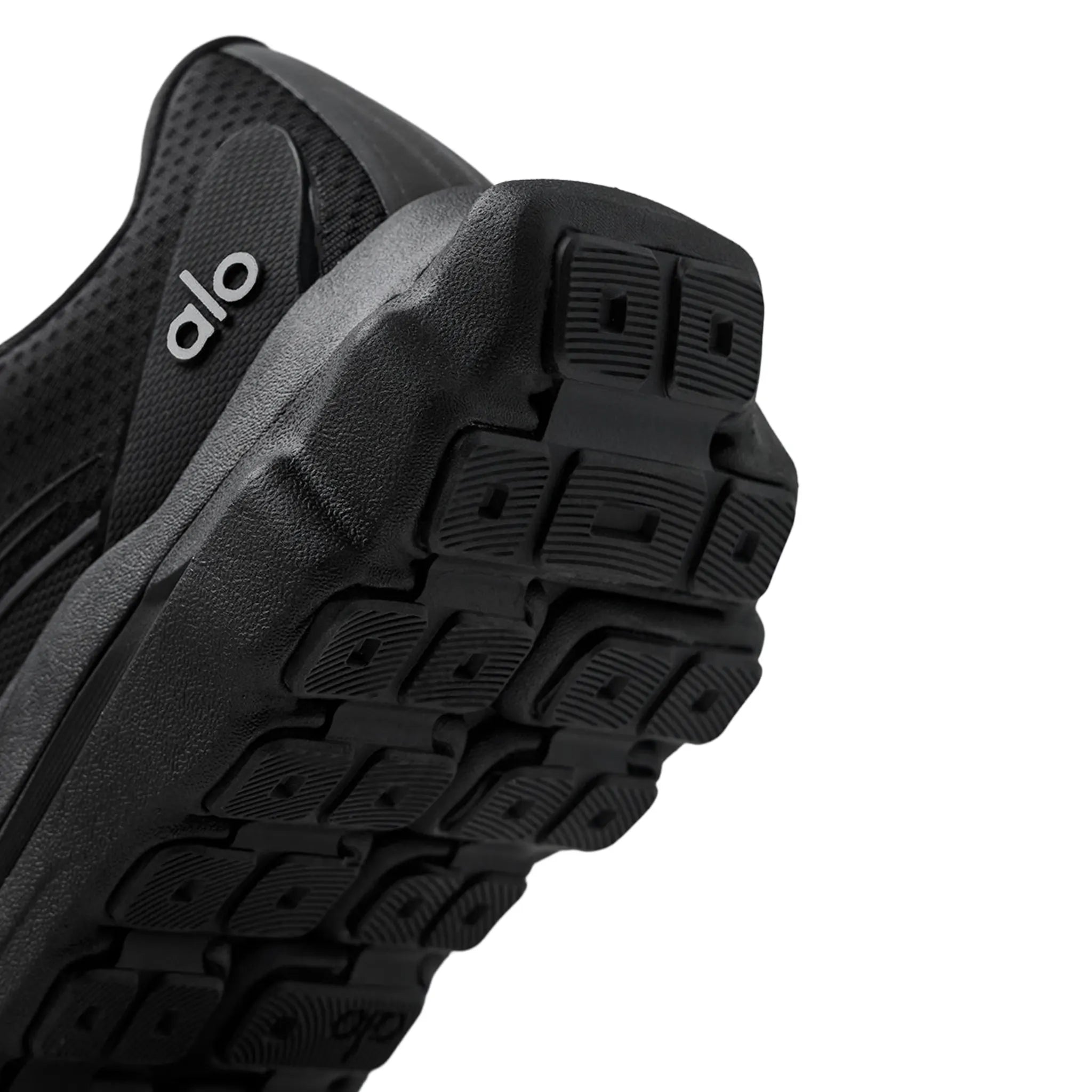 Detailed View of Alo Yoga Black Runner